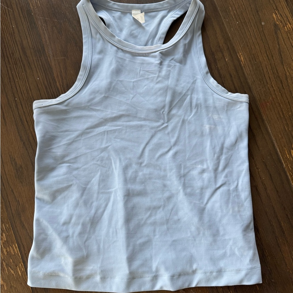 lululemon athletica Light Blue Tank Top